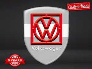 VW Adesivi Logo Stampati Corsa Pregiati Regolabili